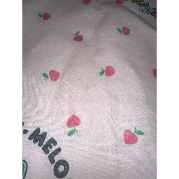 RARE VTG 1976 My Melody SANRIO Pouch Handkerchief Pocket Mirror & Comb Japan - Picture 10 of 15